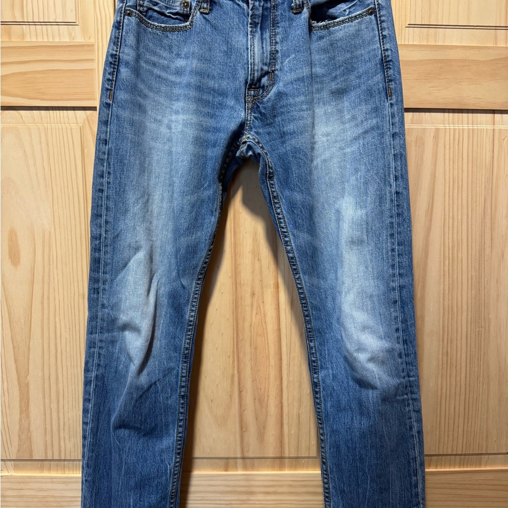 American Eagle Outfitters Blue Straight Leg Jeans
